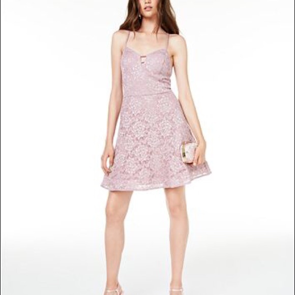 macys mauve dress